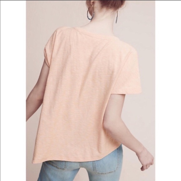 ANTHROPOLOGIE Deletta Margot Gathered Top NWT Md - Picture 2 of 5